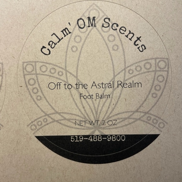 2/$30🇨🇦Sleep & Anxiety Foot Balm - “Off to the Astral Realm” - Picture 5 of 9